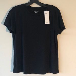 Eileen Fisher tencel crew neck short sleeve top
